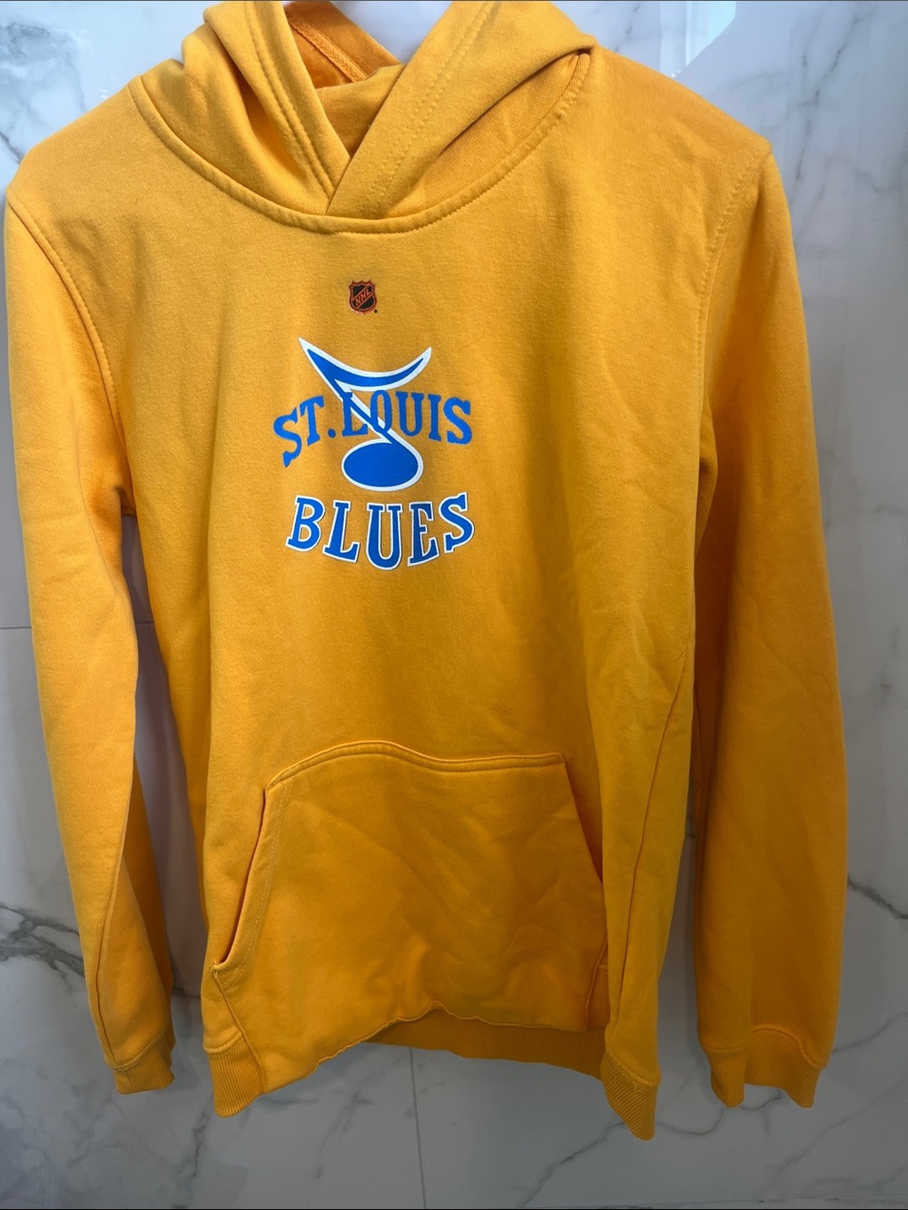 NHL St. Louis Blues Hoodie in Yellow and Blue